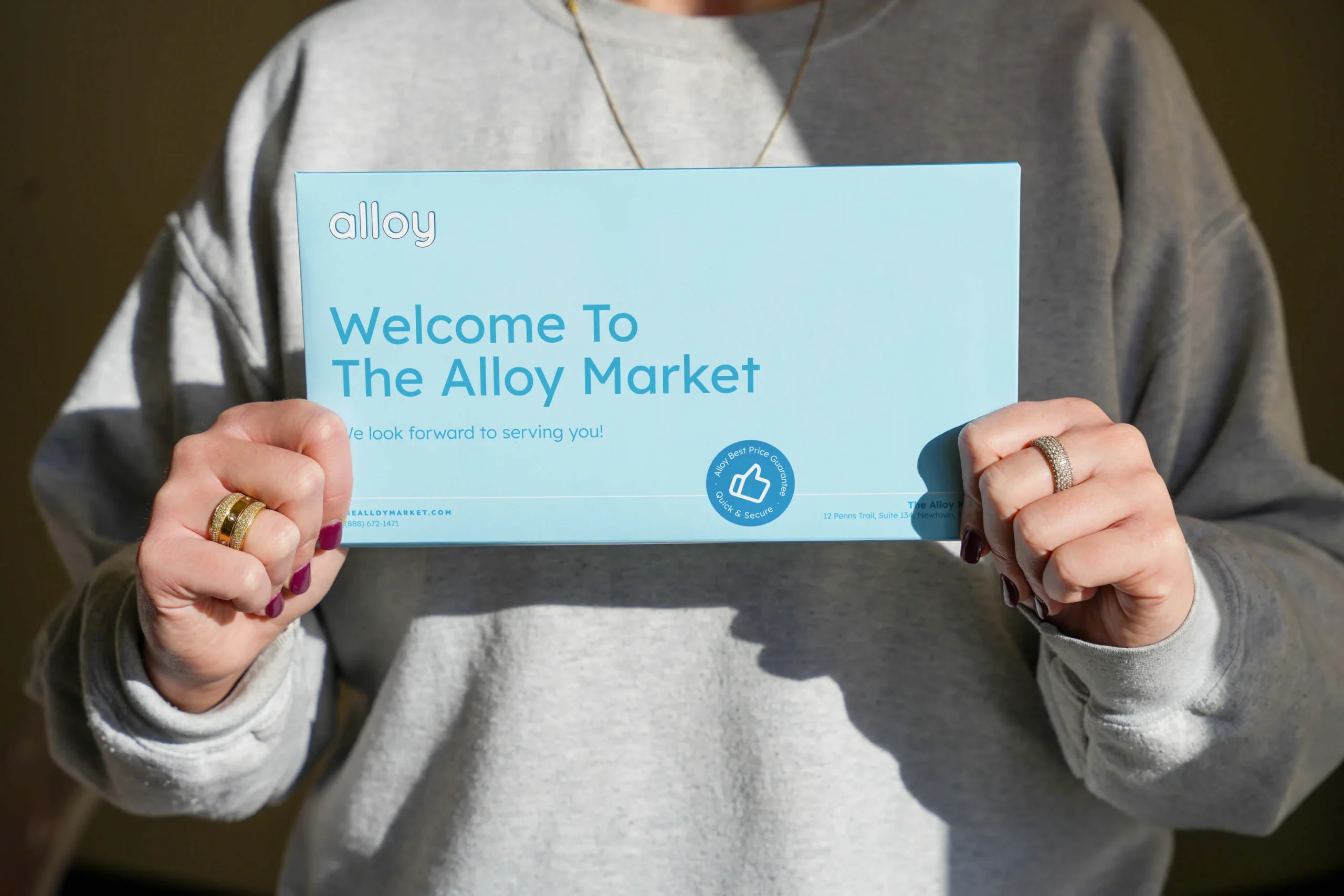 Alloy gold buyer appraisal kit