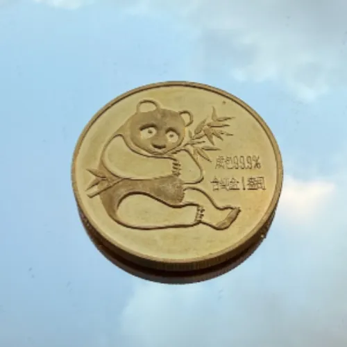gold panda coin sold