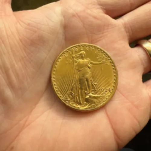 Gold eagle coin sold
