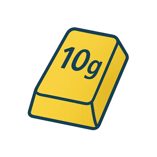 10 gram gold bar for sale