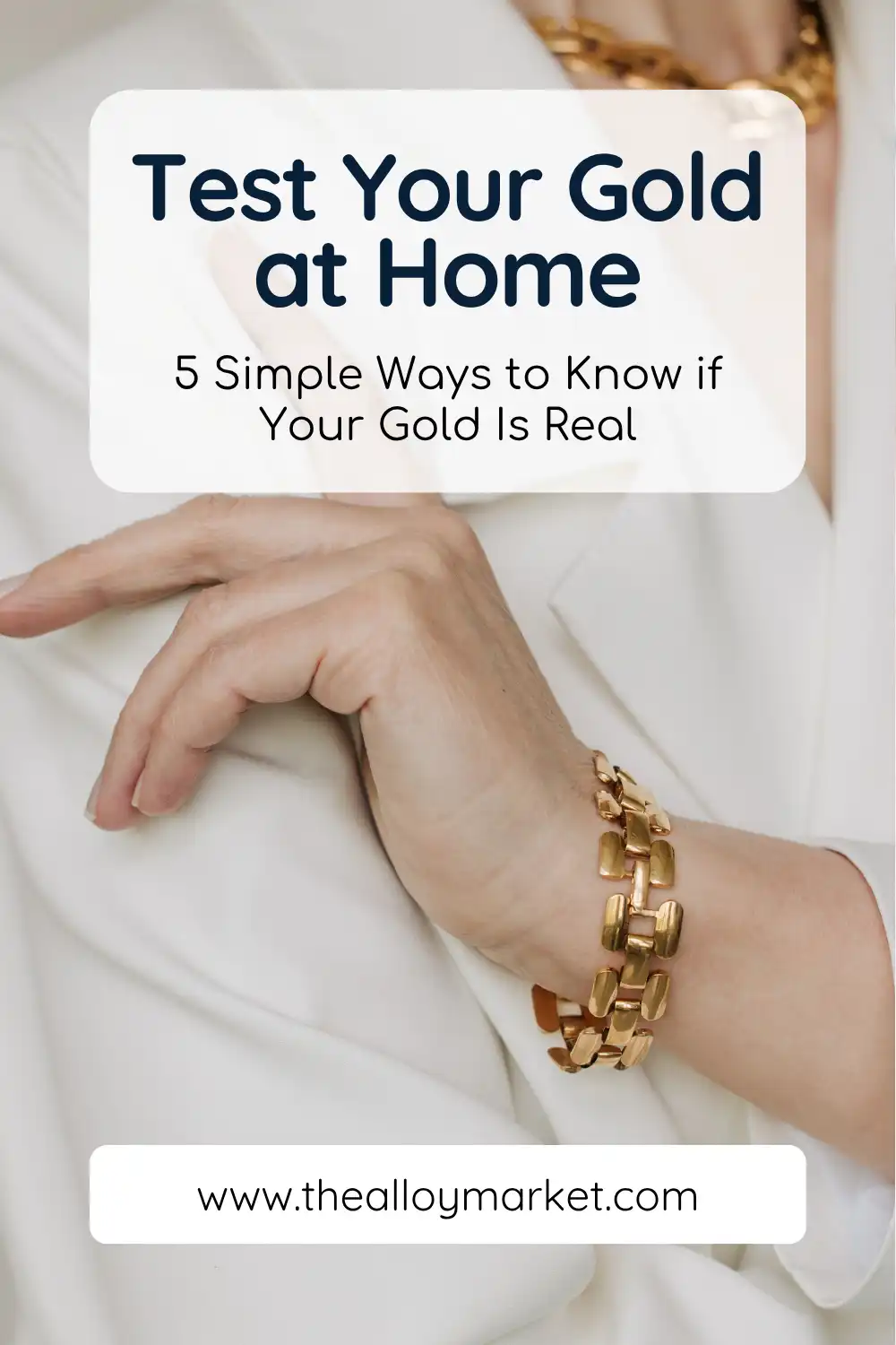 Is your gold real? Test it at home to find out.