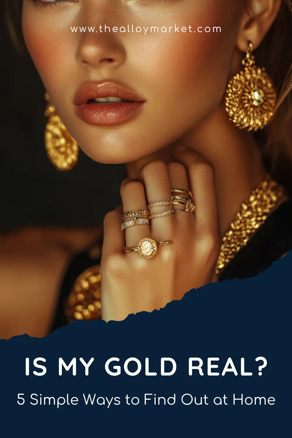 Is your gold real? Test it at home to find out.