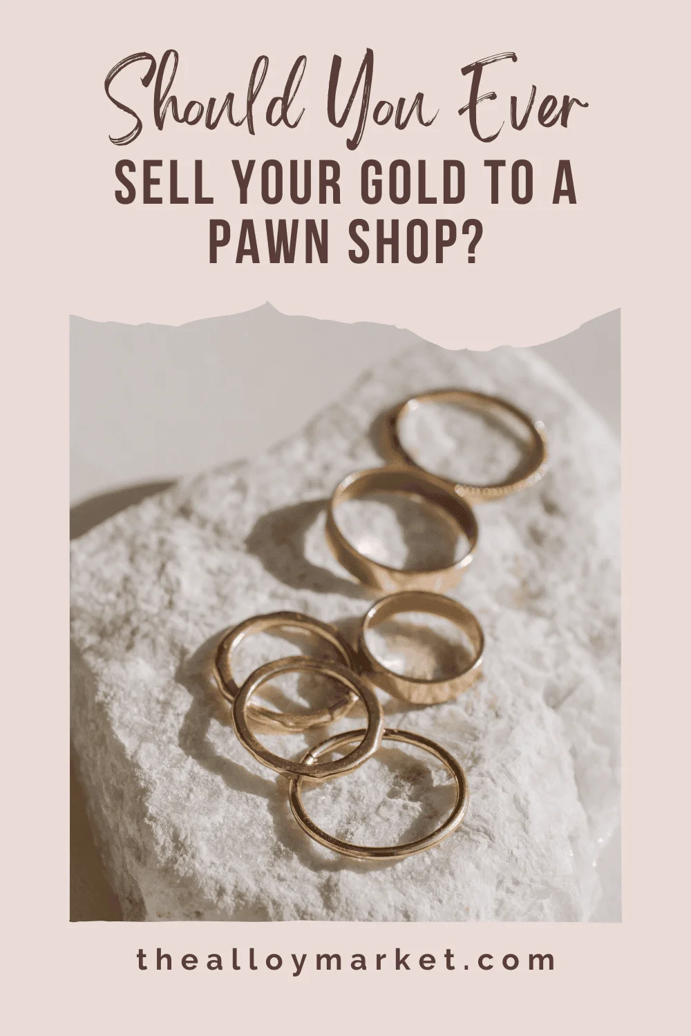 Should you ever sell your gold to a pawn shop?