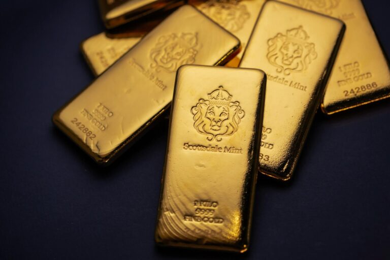 cash in gold bars