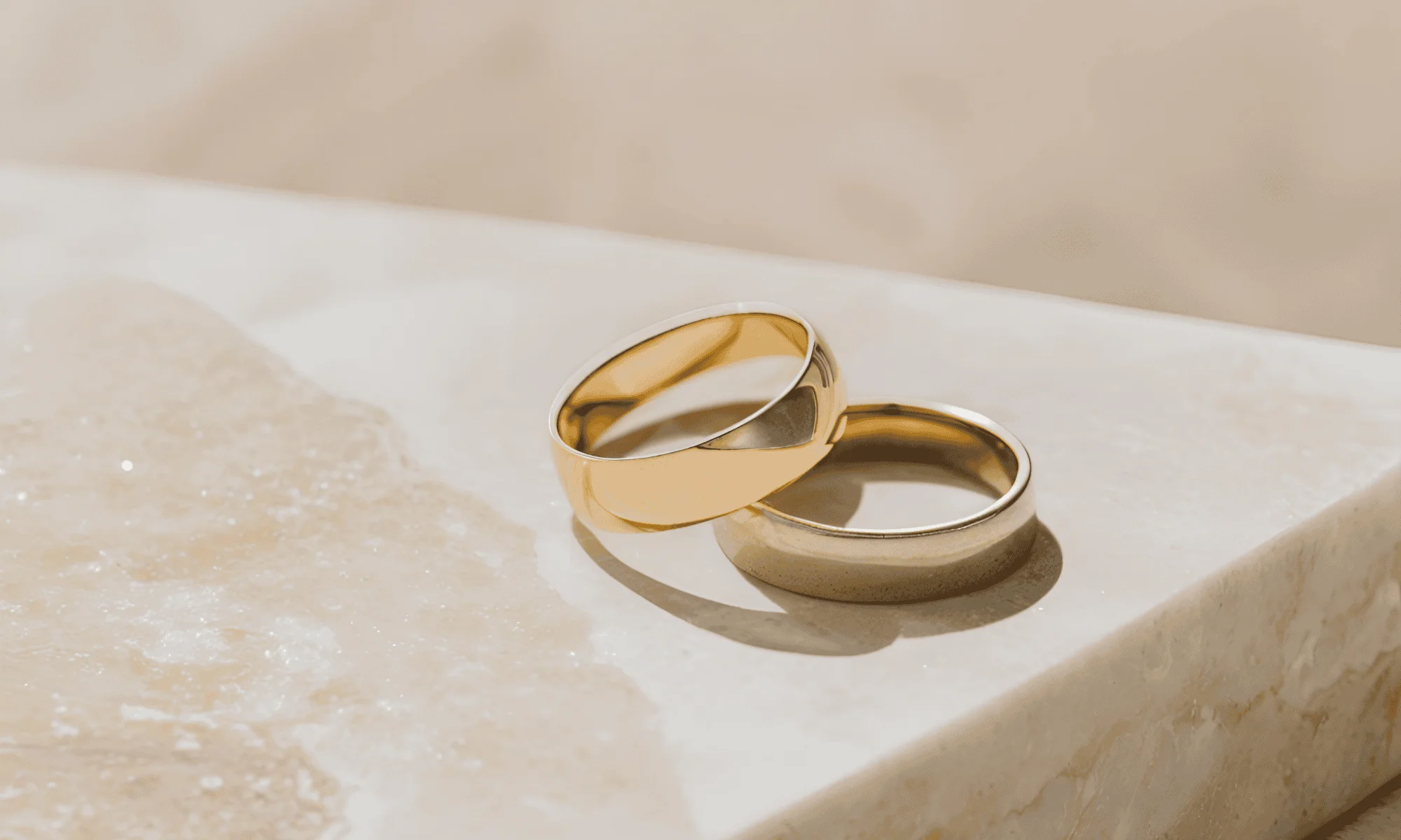 two gold bands