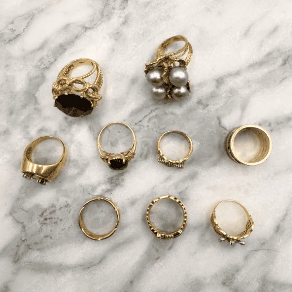 scrap gold rings