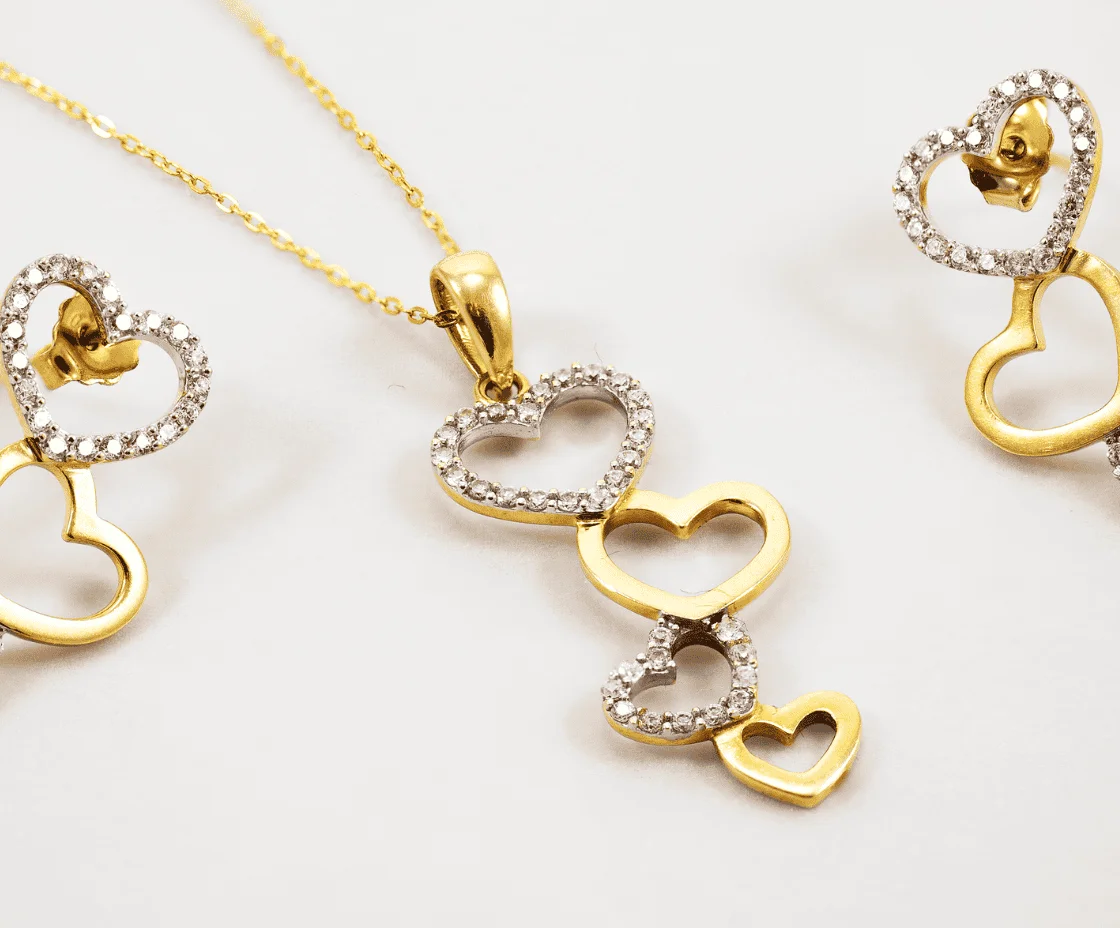 gold jewelry set