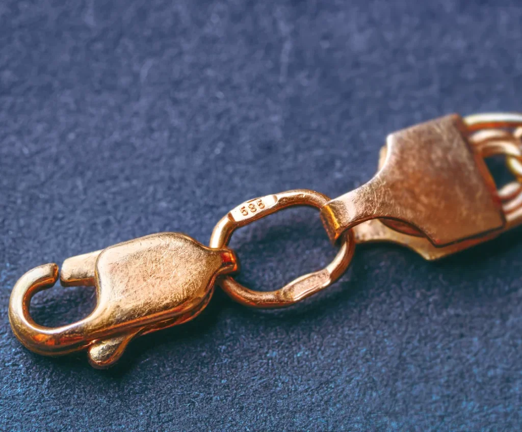 what does 585 mean on jewelry