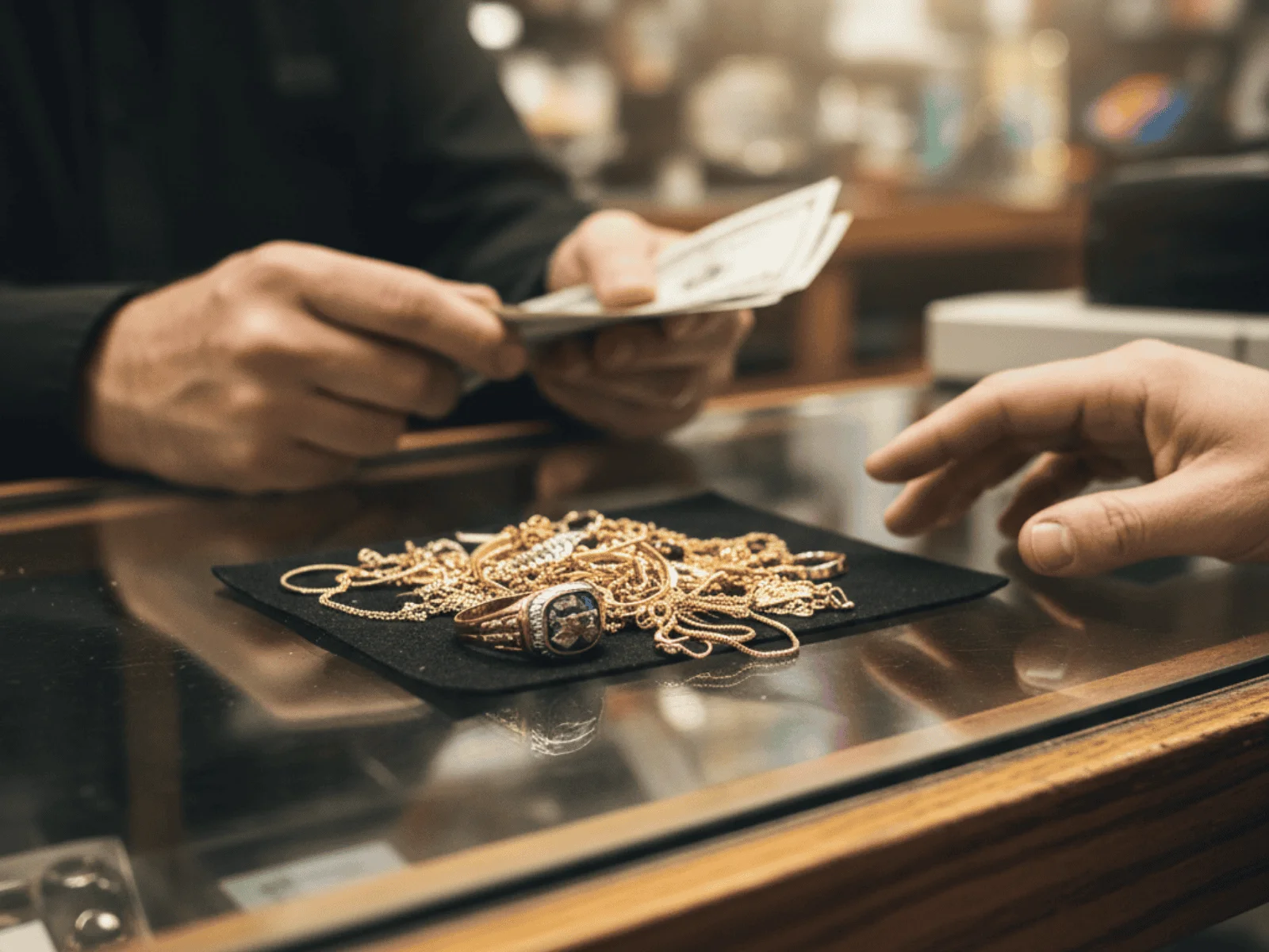 What do pawn shops pay for class rings