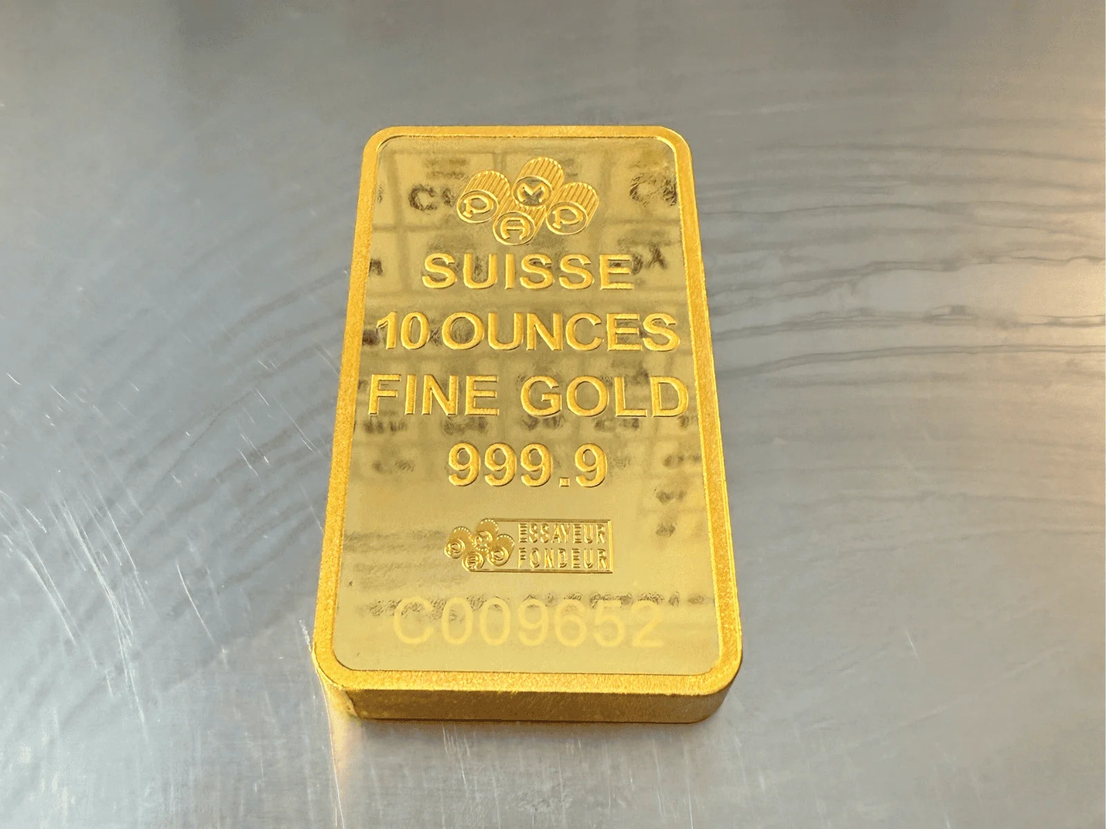 10 oz gold bar