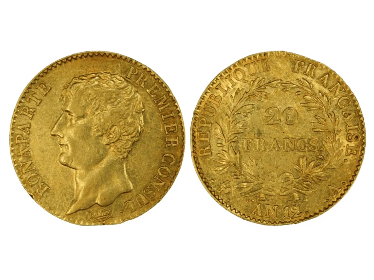 French 20 Franc Gold Coin