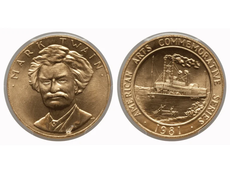 Mark Twain Gold Commemorative