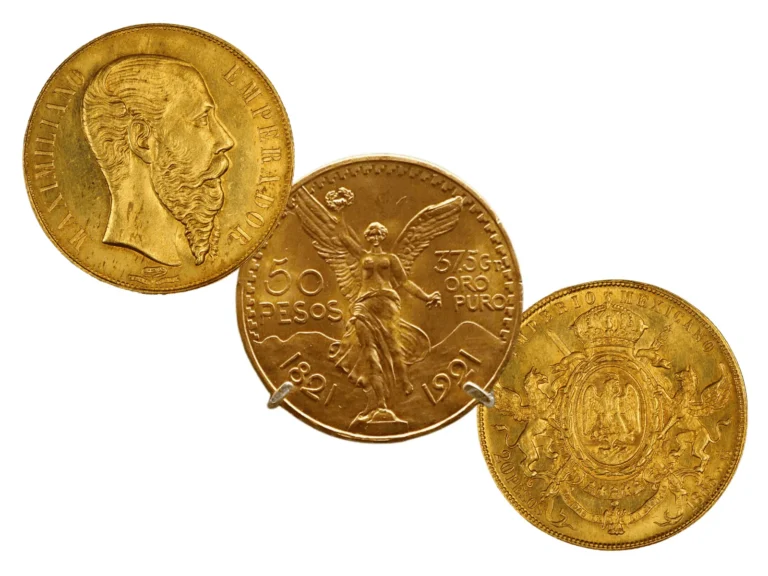 gold mexican pesos