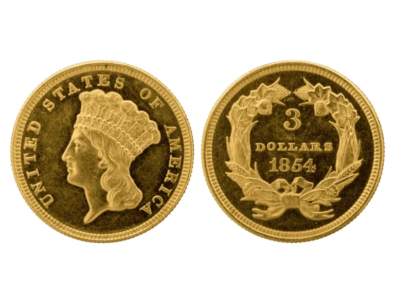 indian princess $3 gold coin