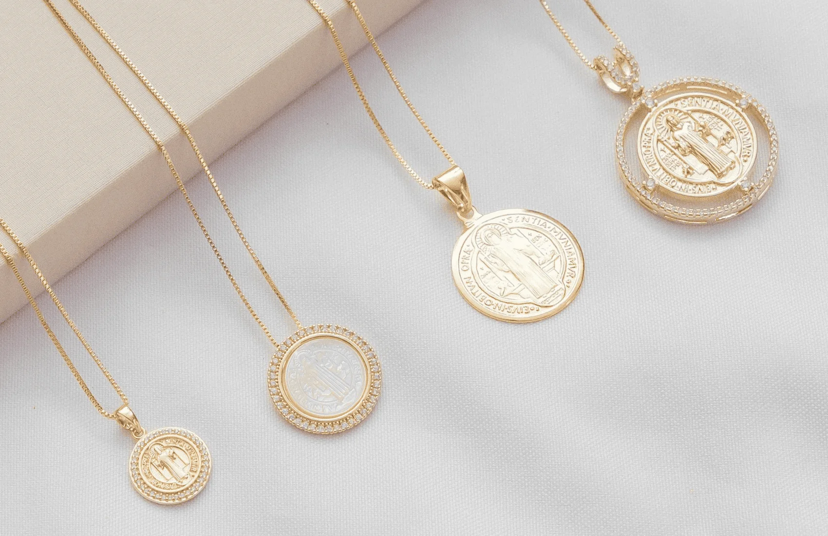 18K gold vermeil necklaces