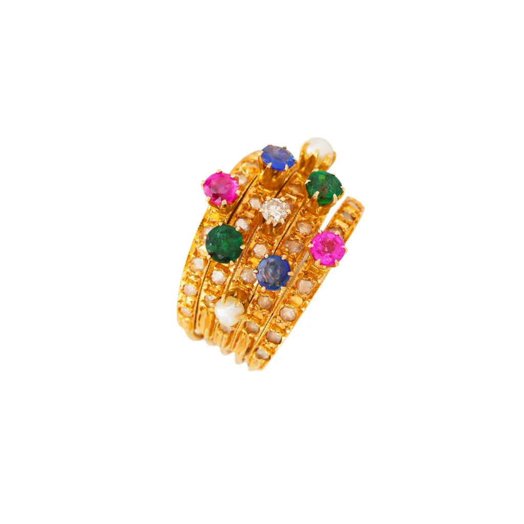 multi-stone ring
