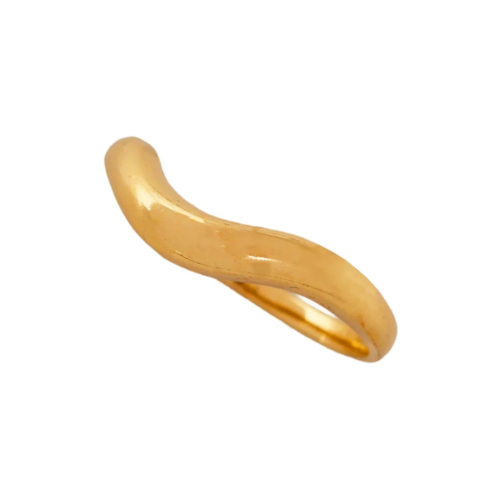 gold stacking ring