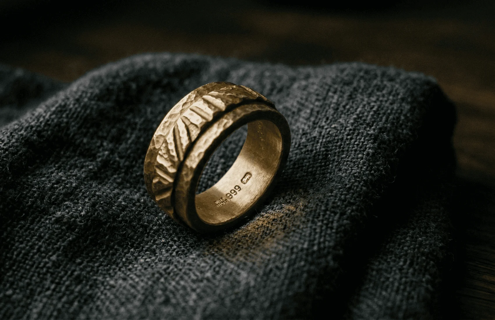 24K 999 gold hallmark