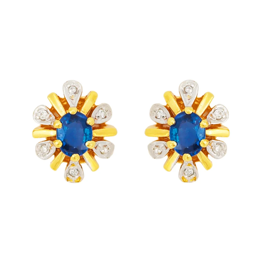 sapphire earrings