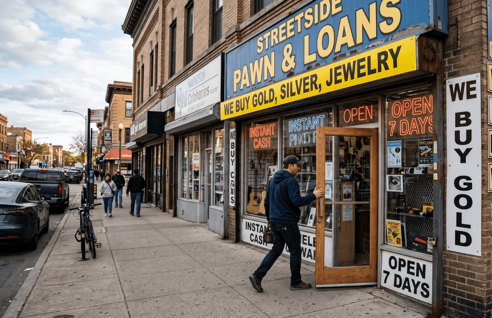 difference between pawn and sell