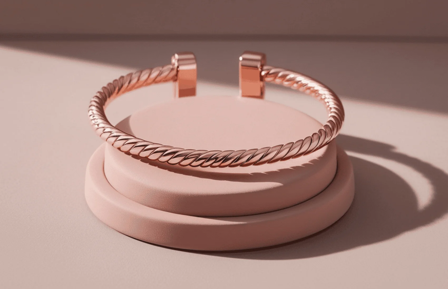 rose gold bangle