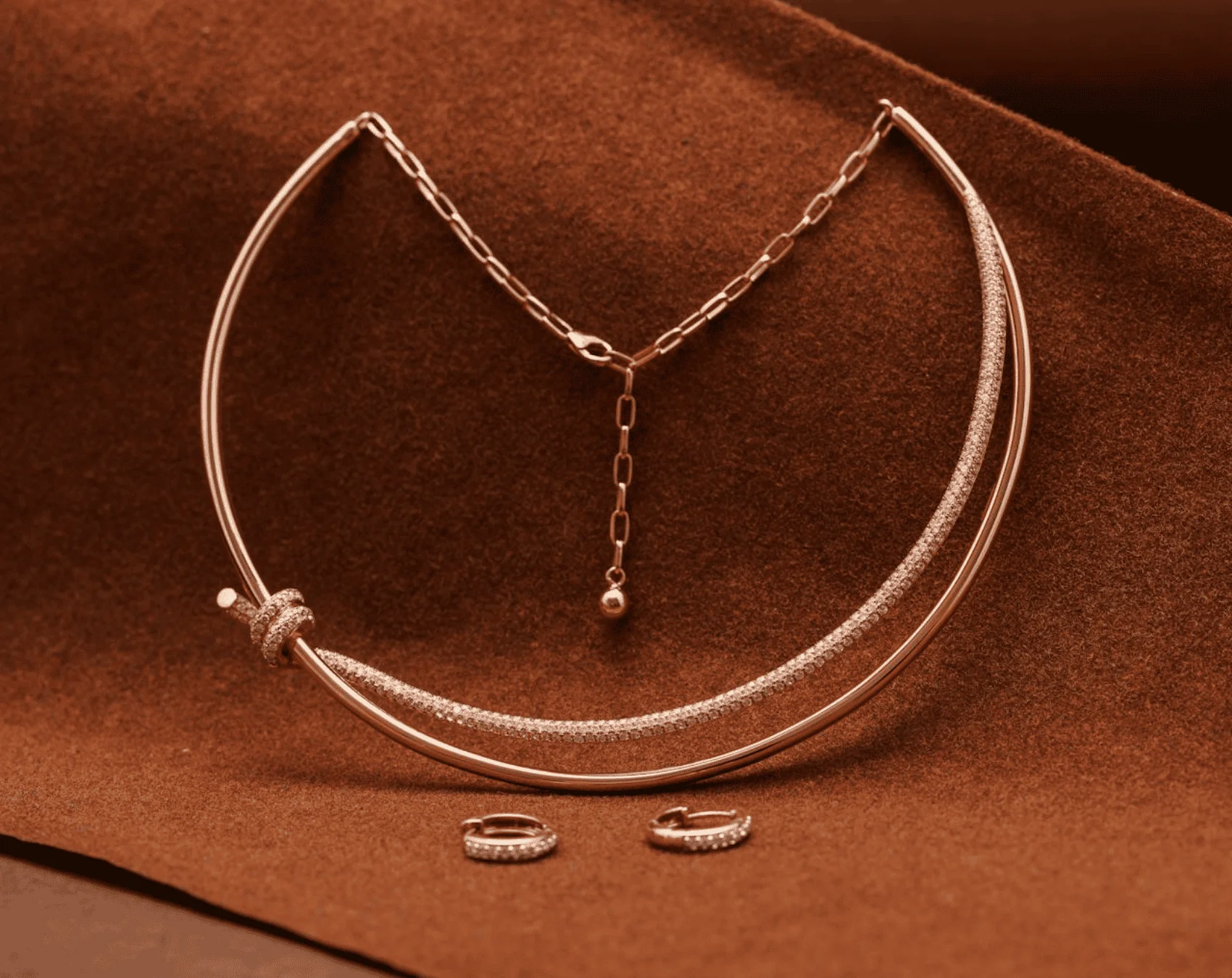 rose gold set