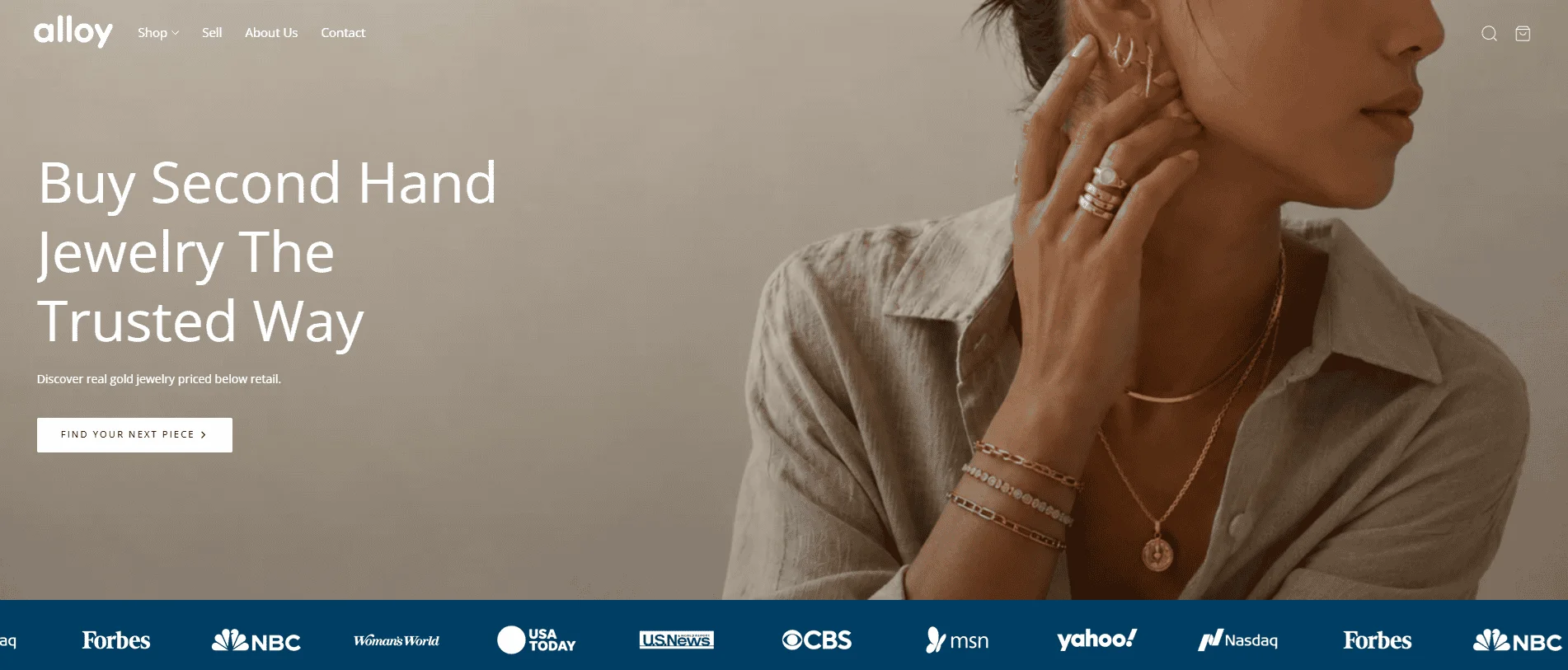 alloy marketplace homepage