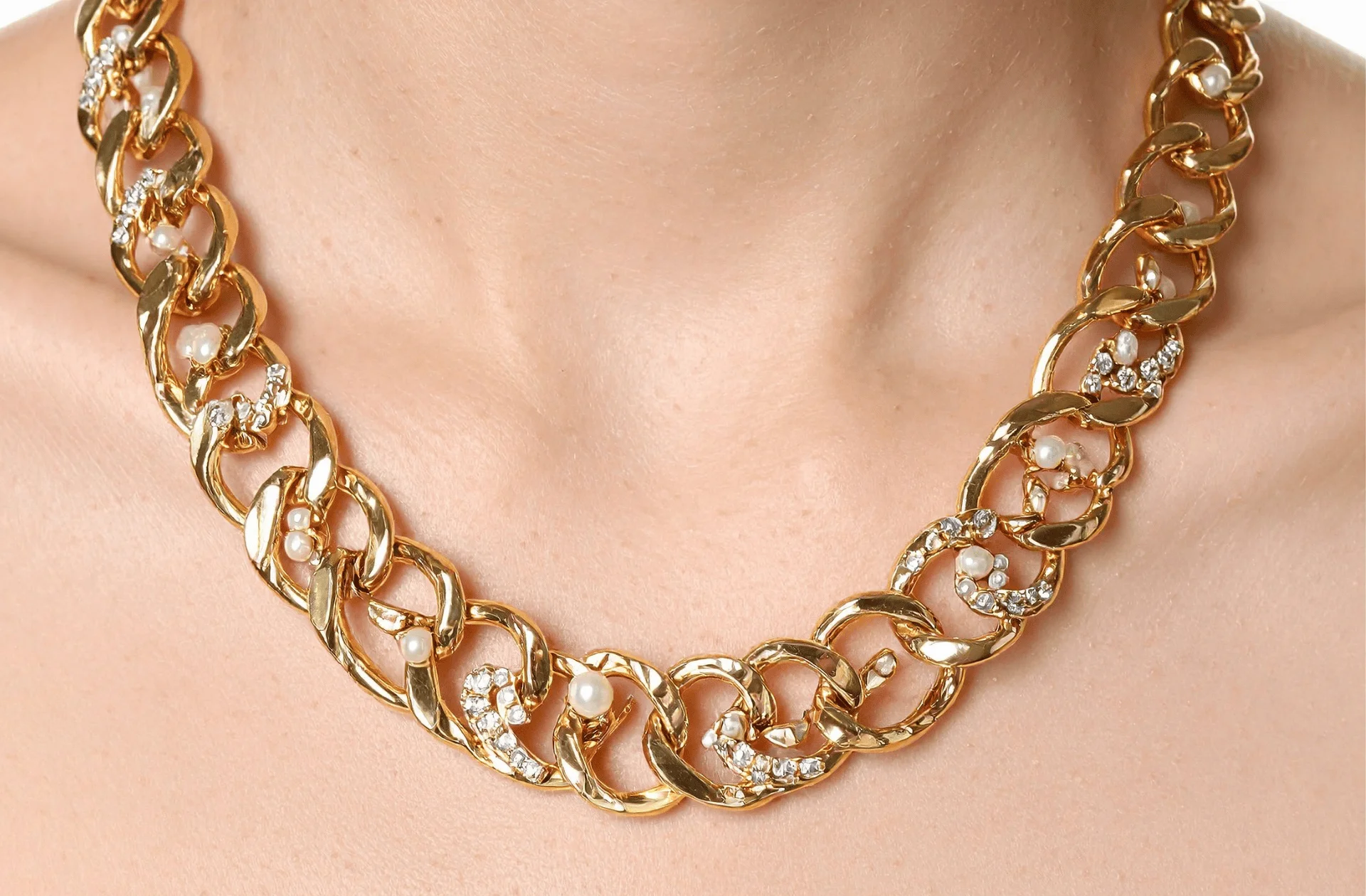 diamond gold chain