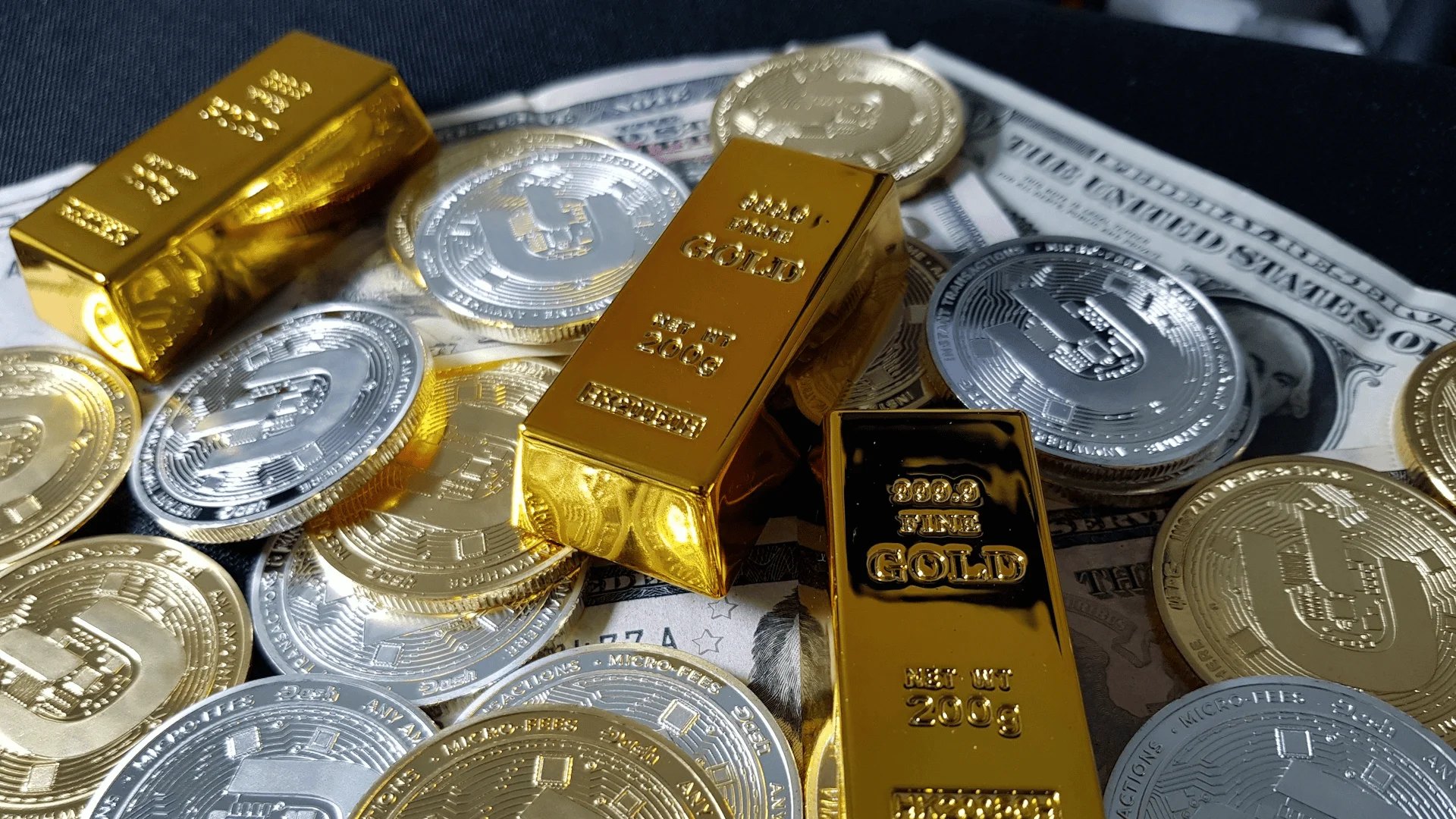 fake gold bars