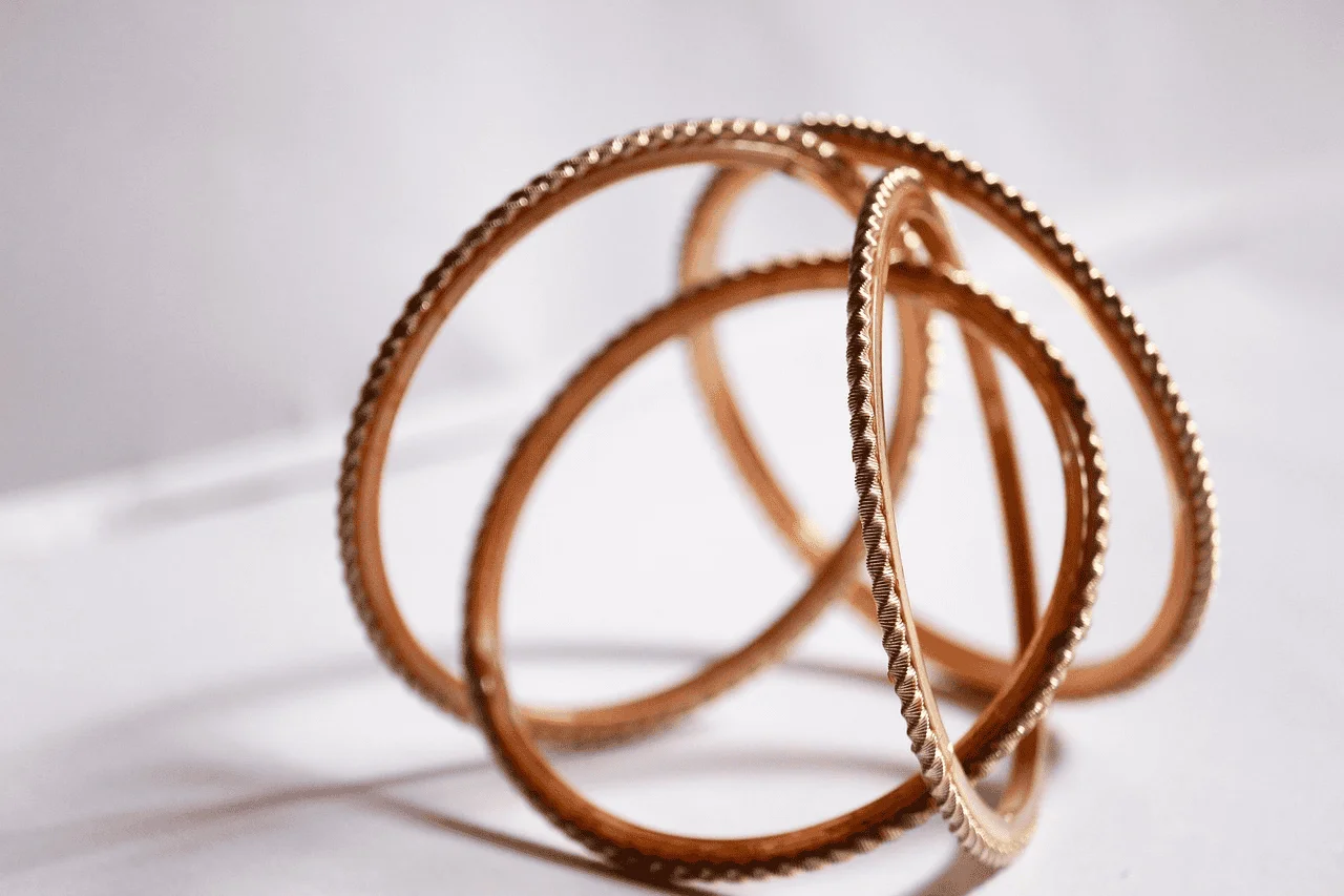 gold bangles