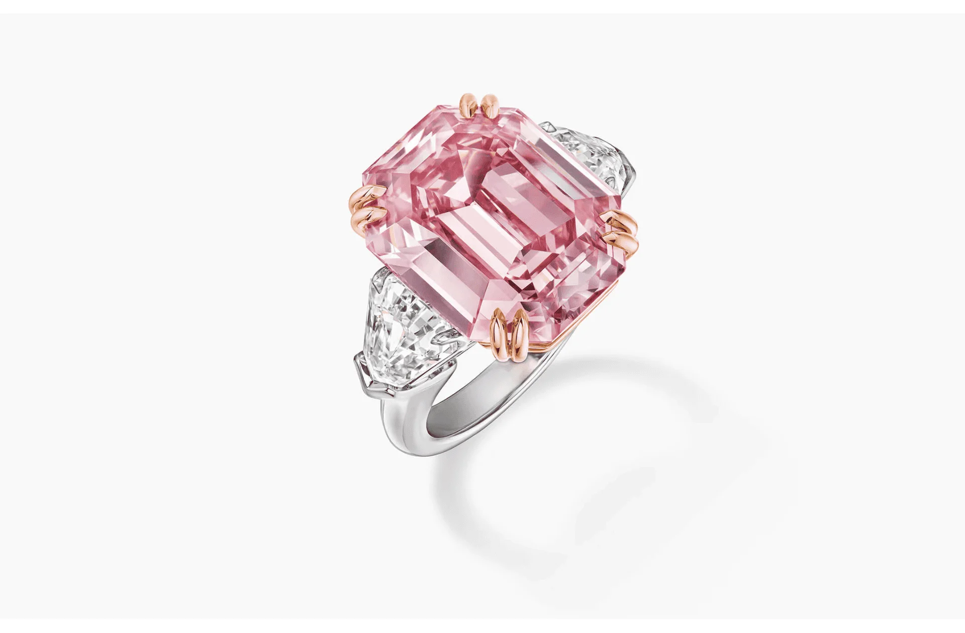 harry winston pink ring