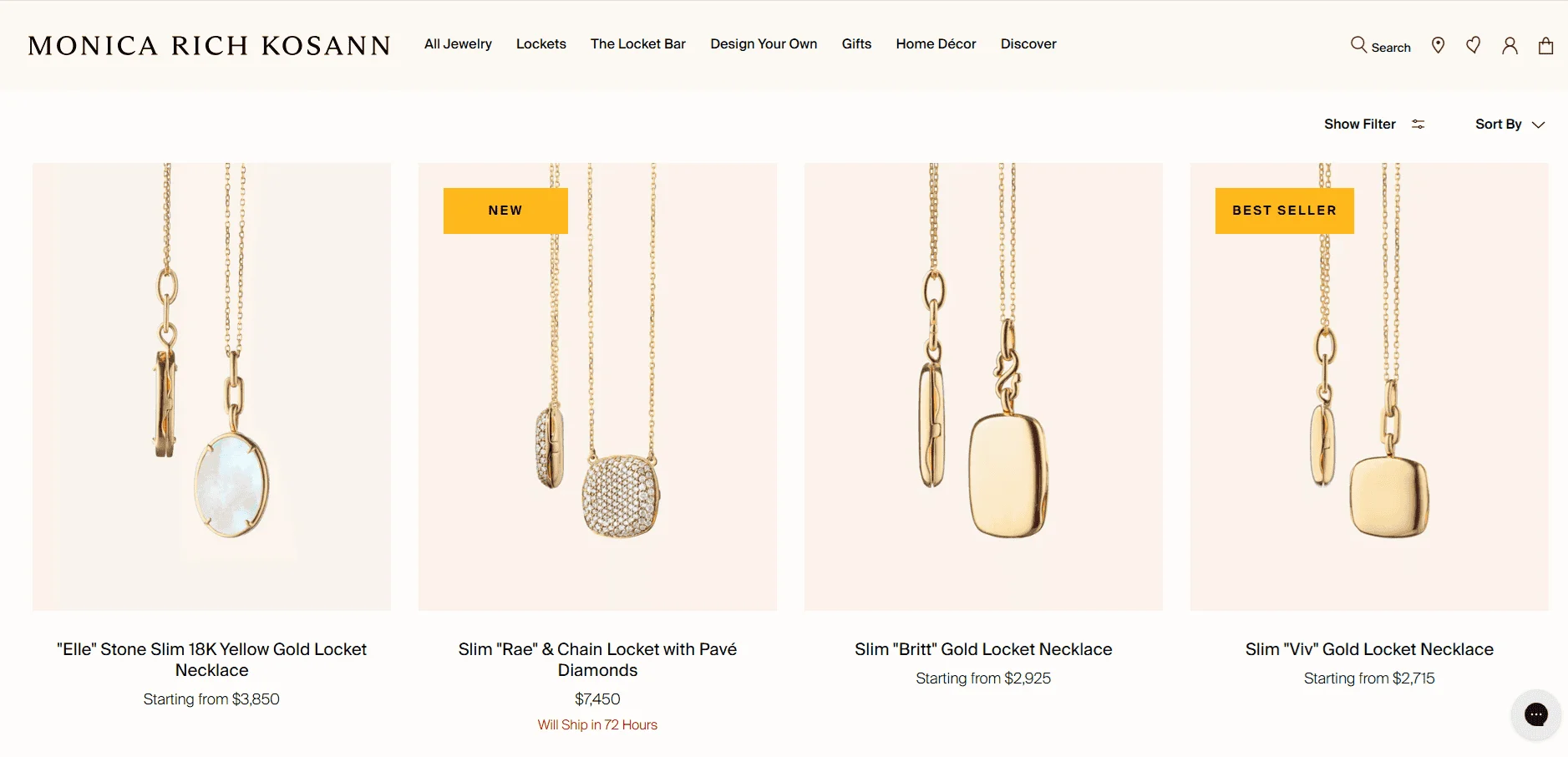 Monica Rich Kosann lockets