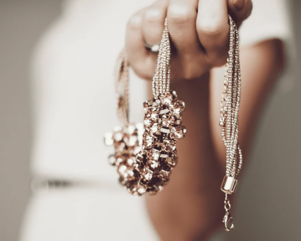 gold necklace