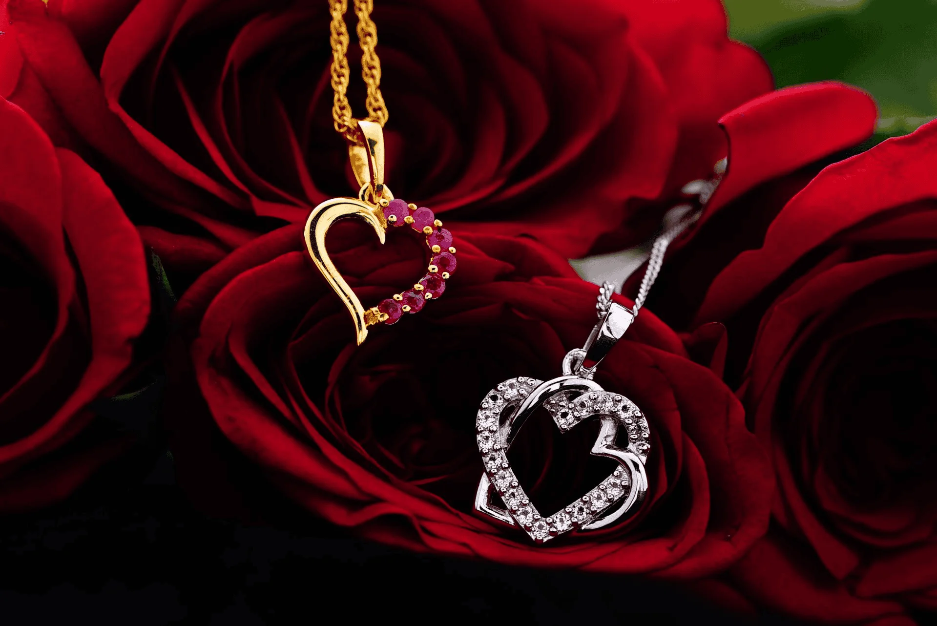 heart necklaces