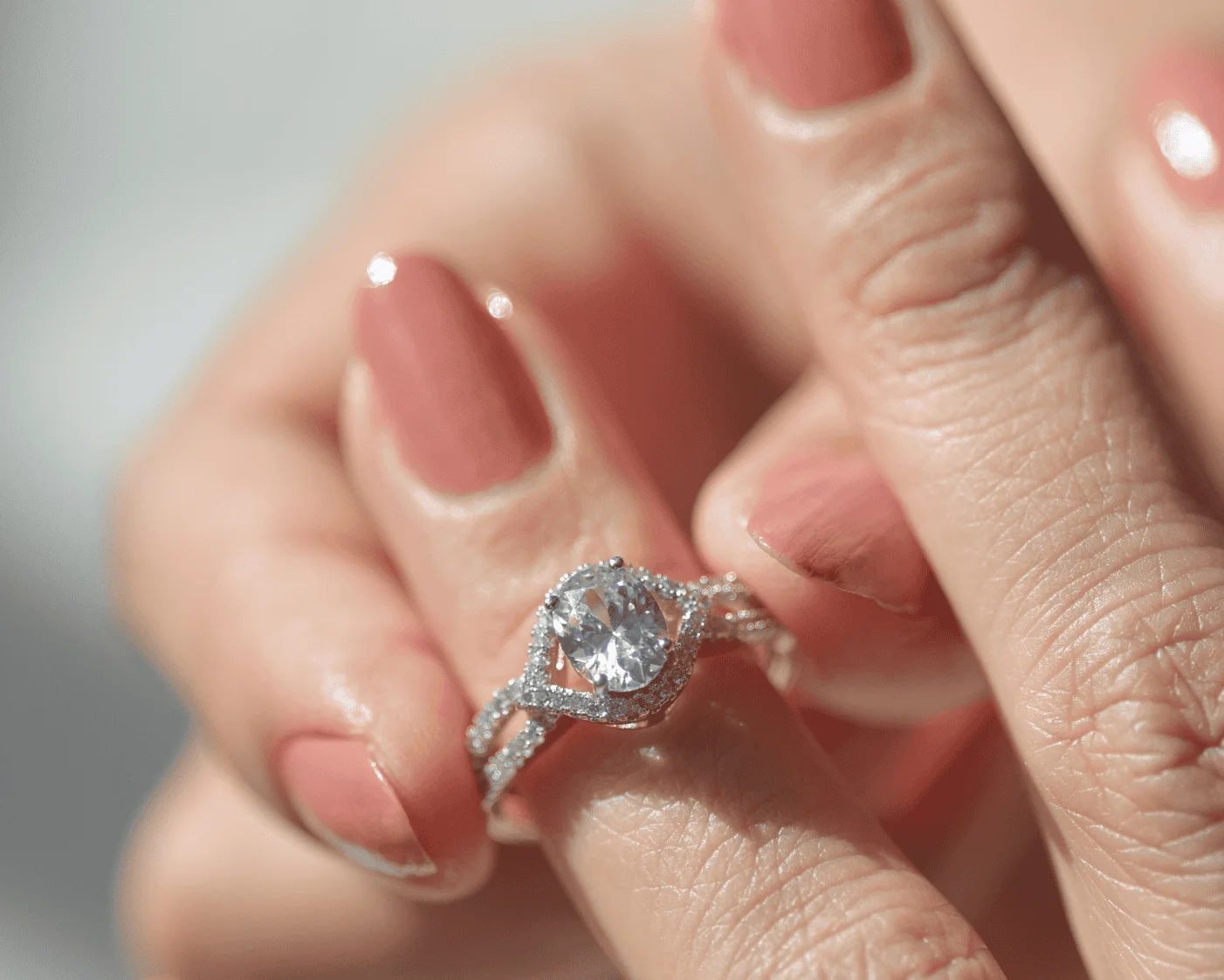 putting on ring