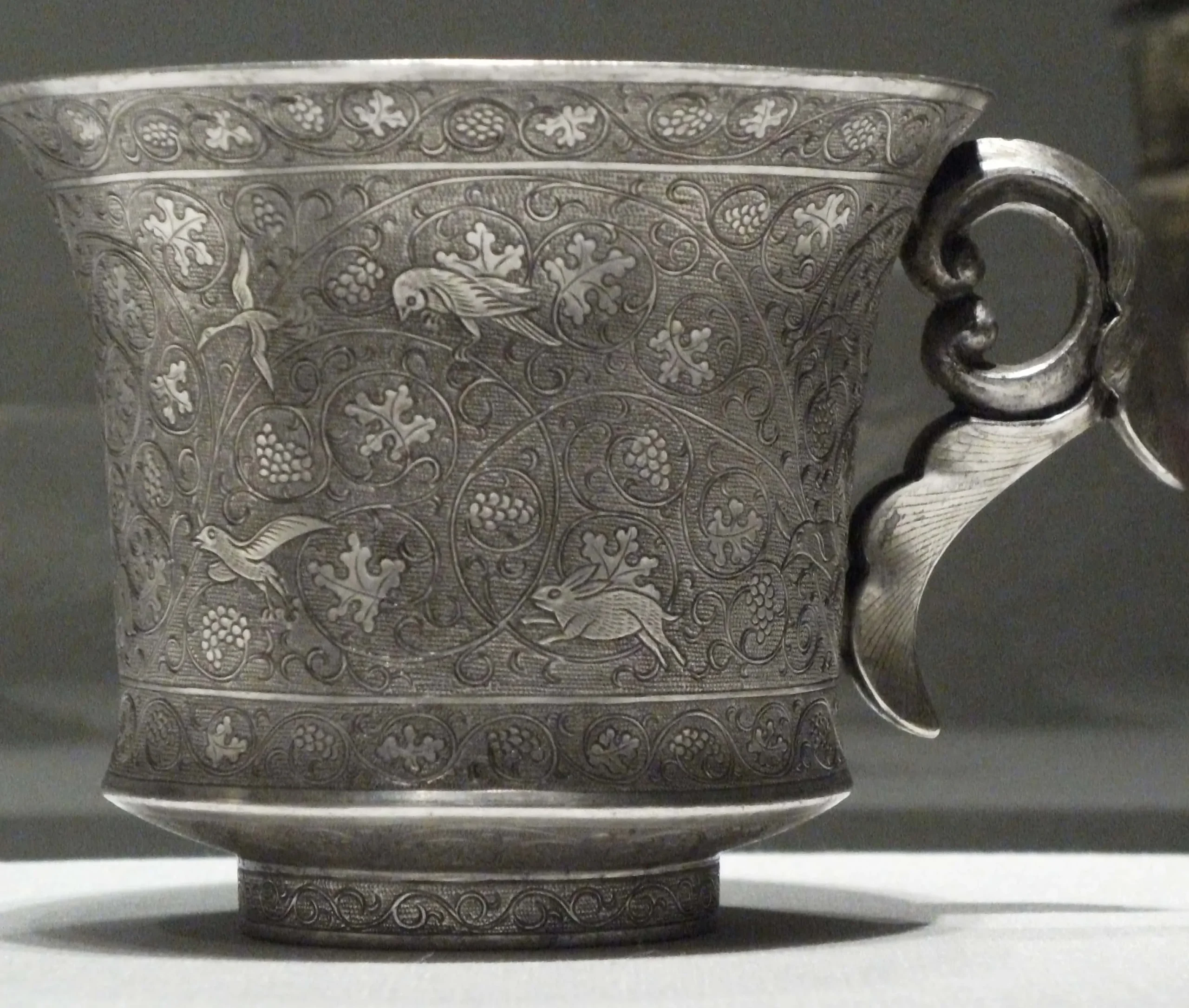 silver cup