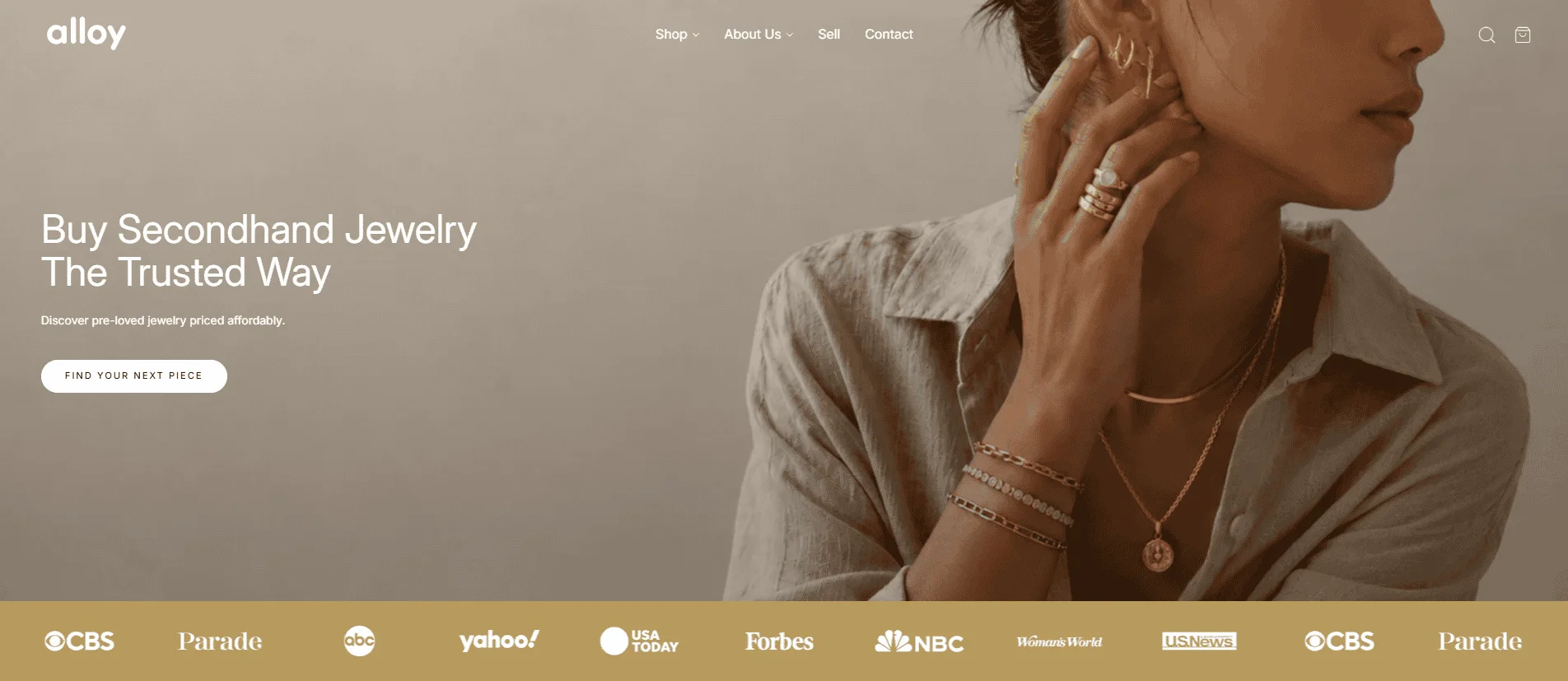 new alloy market homepage