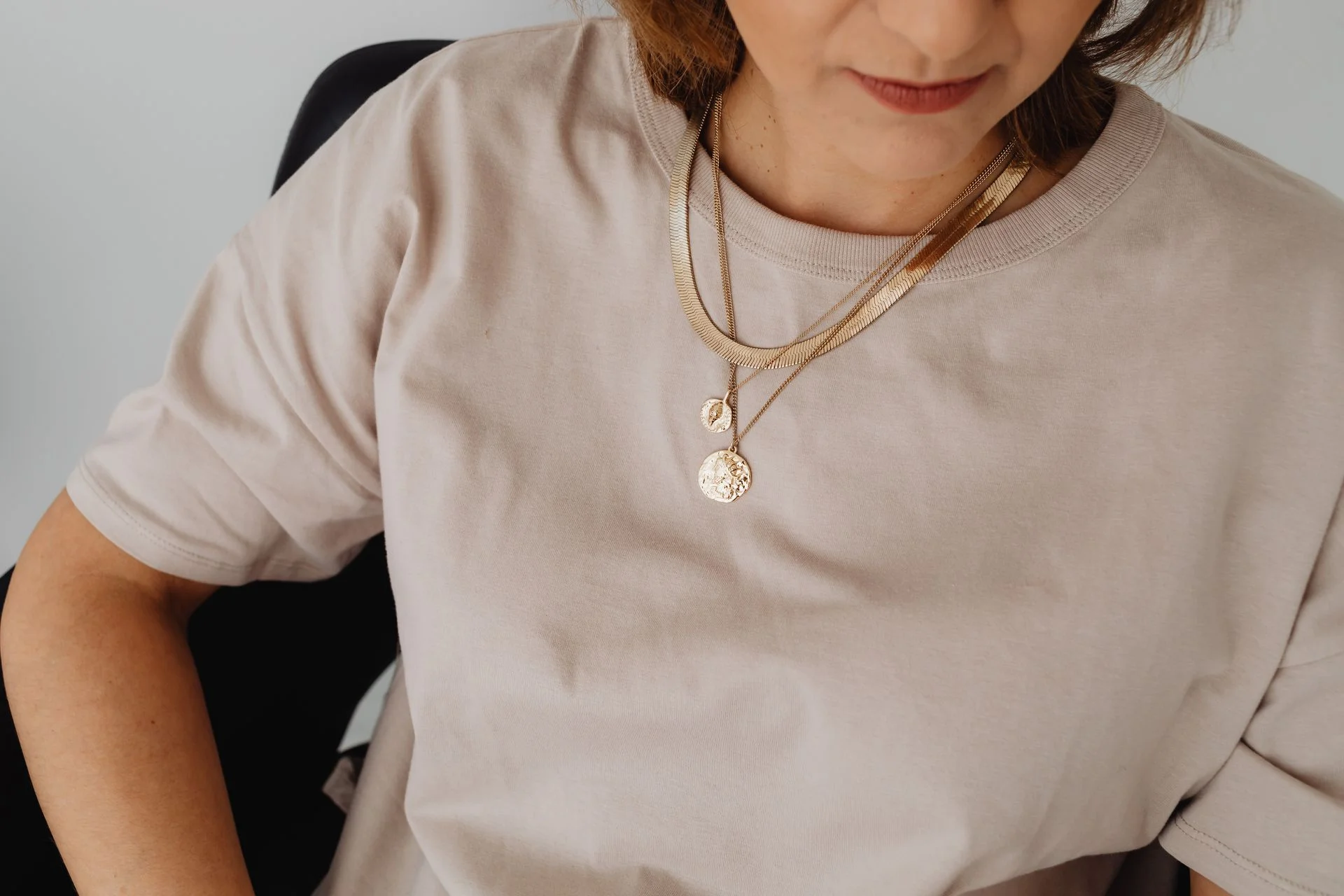 gold necklaces