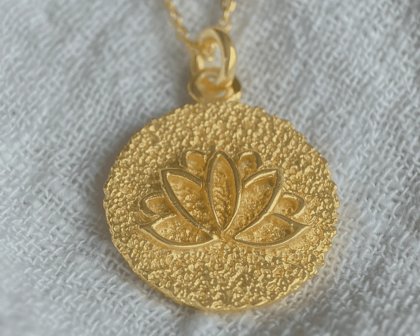 gold-plated pendant