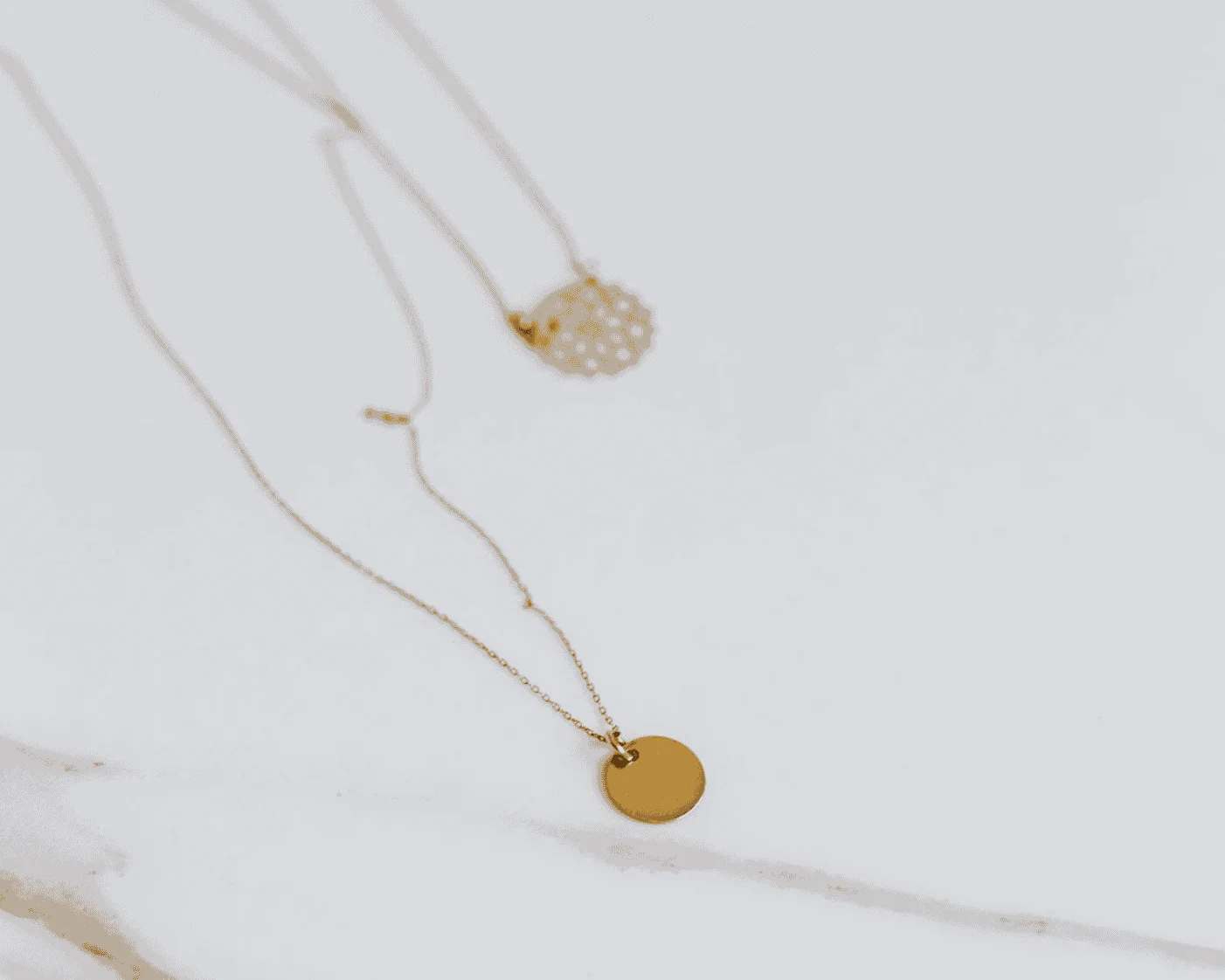 two necklaces