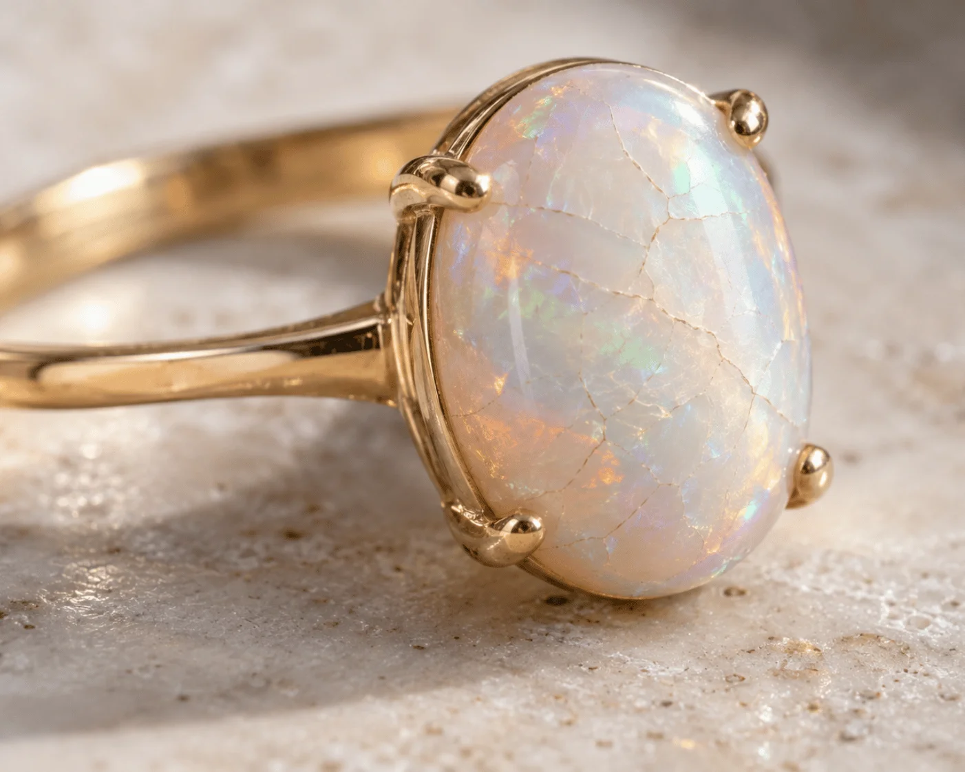 cracked opal