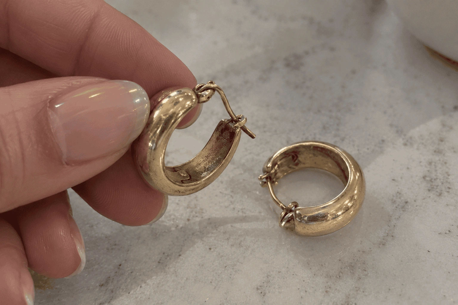 tarnish on earring