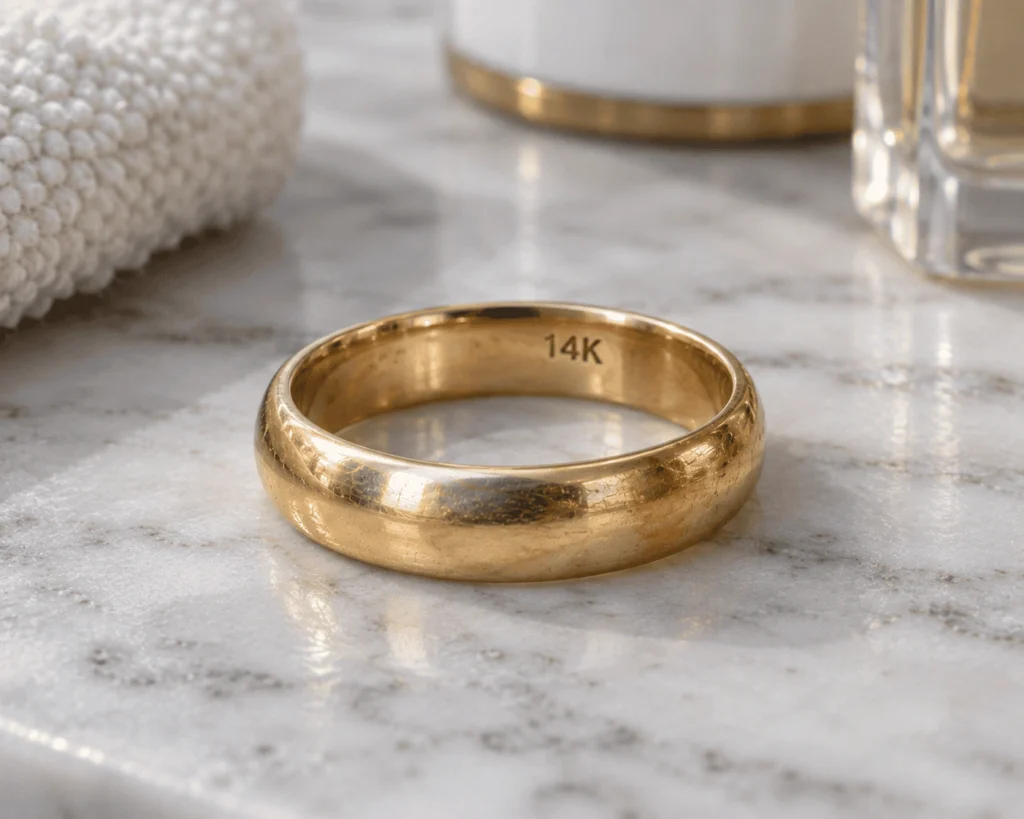 will 14K gold tarnish